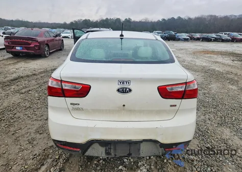 2012 Kia Rio Lx из США, поврежденный, VIN KNADM4A31C6077416